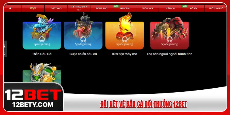 Đôi nét về bắn cá đổi thưởng 12BET