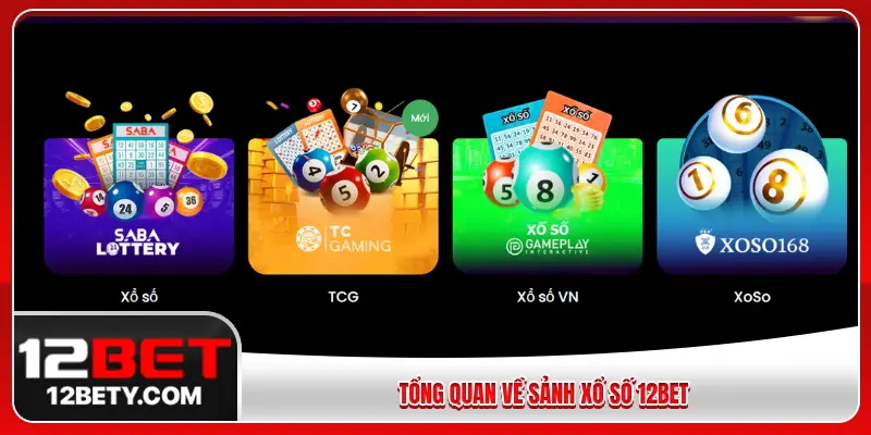 Tổng quan về sảnh xổ số 12BET